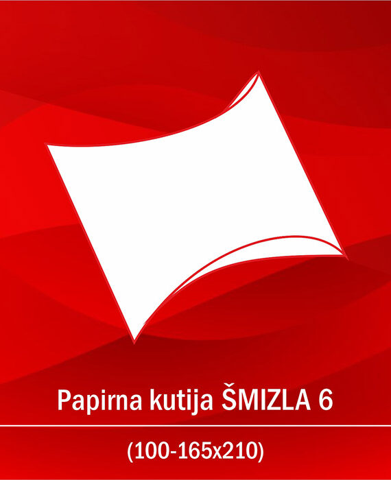 Papirna kutija ŠMIZLA 6