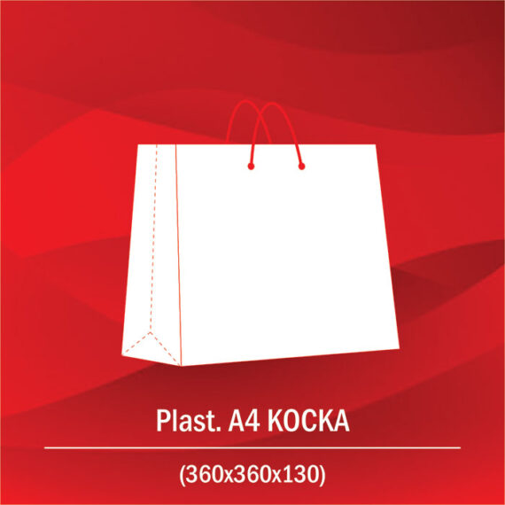 Plast. A4 kocka