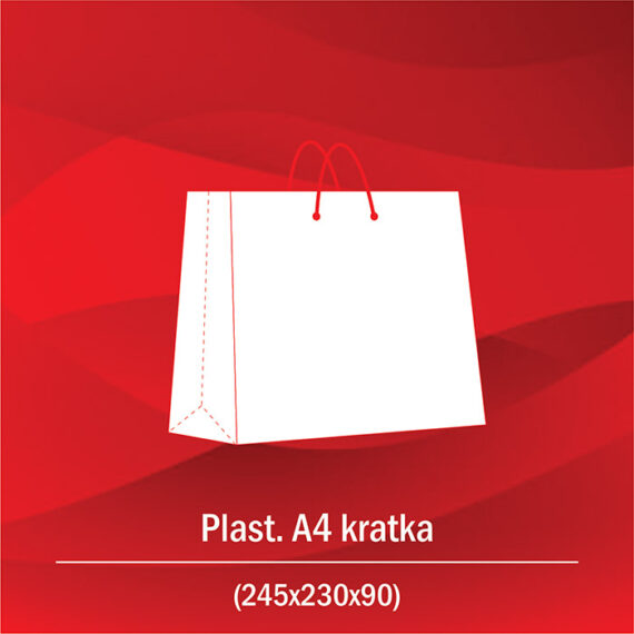Plast. A4 kratka