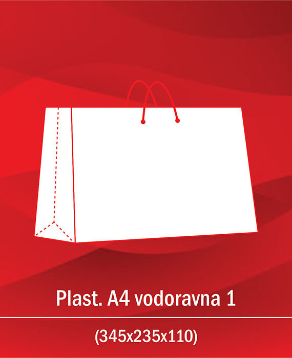 Plast. A4 vodoravna 1