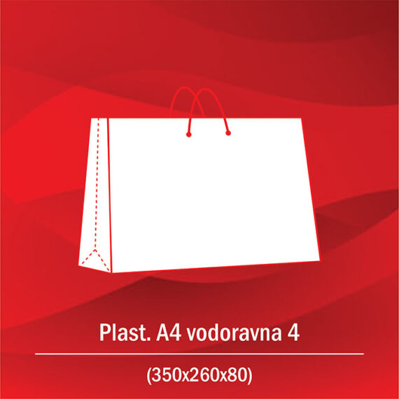 Plast. A4 vodoravna 4