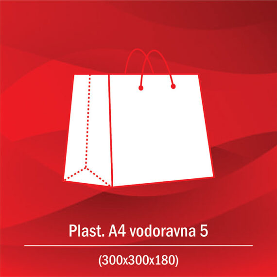 Plast. A4 vodoravna 5