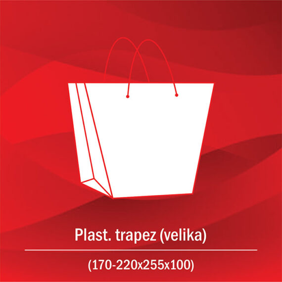 Plast. trapez (velika)